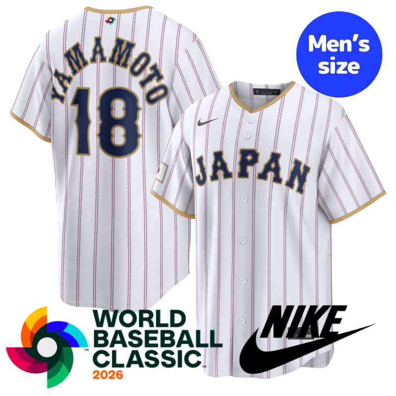 2026 WBC 公式 NIKE ナイキ 山本由伸 侍ジャパン メンズ ユニフォーム ジャージ ユニホーム ロサンゼルス・ドジャース Los Angeles Dodgers 日本代表 Yoshinobu Yamamoto 2026 WORLD BASEBALL CLASSIC 【送料無料】