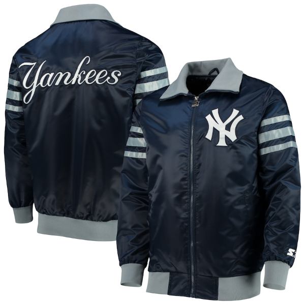 コート ジャケット 送料無料 スーパーセールクーポン Mlbオフィシャル メンズ アウタージャケット New York Yankees The Captain Ii Varsity Jacket Navy ニューヨーク ヤンキース Usキッズウェア楽天市場店