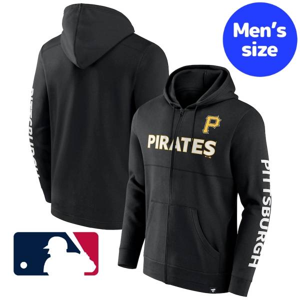 【送料無料】 MLBオフィシャル メジャーリーグ公式 メンズ パーカー 長袖トップス フーディー ピッツバーグ・パイレーツ Pittsburgh Pirates Fanatics Ace Hoodie Sweatshirt