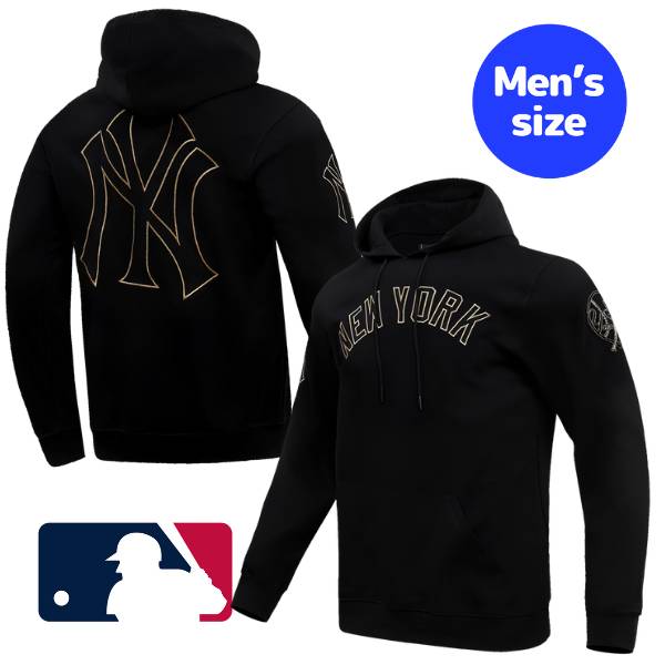 【送料無料】 Pro Standard プロスタンダード MLB公式 メジャーリーグオフィシャル メンズ パーカー トレーナー フーディー 長袖トップス ジャッジ ニューヨーク・ヤンキース NEW YORK YANKEES BLACK & GOLD HOODIE