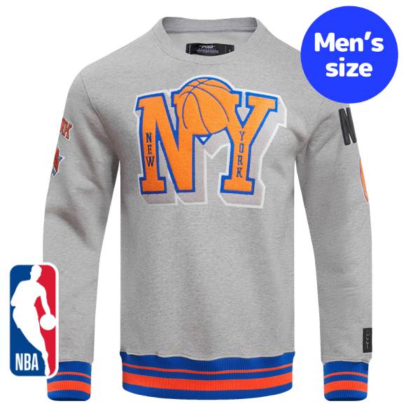 【送料無料】 Pro Standard プロスタンダード NBA公式 メンズ トレーナー 長袖トップス ニューヨーク・ニックス NEW YORK KNICKS MASHUP RIB CREWNECK