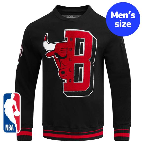 【送料無料】 Pro Standard プロスタンダード NBA公式 メンズ トレーナー 長袖トップス シカゴ・ブルズ CHICAGO BULLS MASHUP RIB CREWNECK