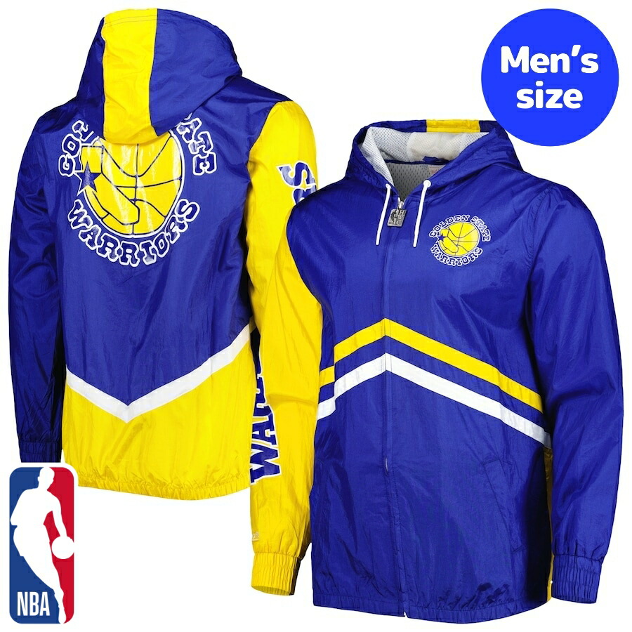 Nike NBA ウォーリアーズ　ナイロンジャケット ナイキ NBA ウォリアーズ ウォームアップジャケット パーカー