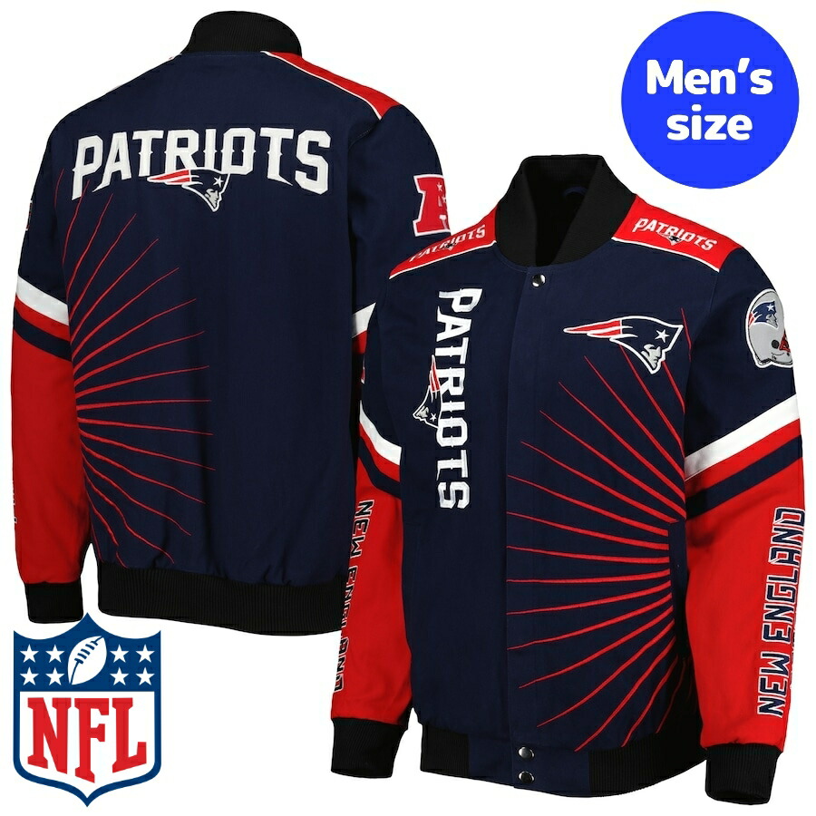 2点まとめNFL ペイトリオッツ　ハーフジップスタジャン NFL ペイトリオッツ ジャケット - NFL | セレクション公式