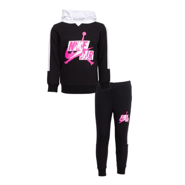 特売 送料無料 5 クーポン5 6 9 59迄 Nike ナイキ ジョーダン 男の子用jordan Jumpman Classics Iii Hoody 上下2点セット Black Pink 子供用スウェットパンツ パーカー ジャージ 誕生日プレゼント 55 以上節約 Lexusoman Com