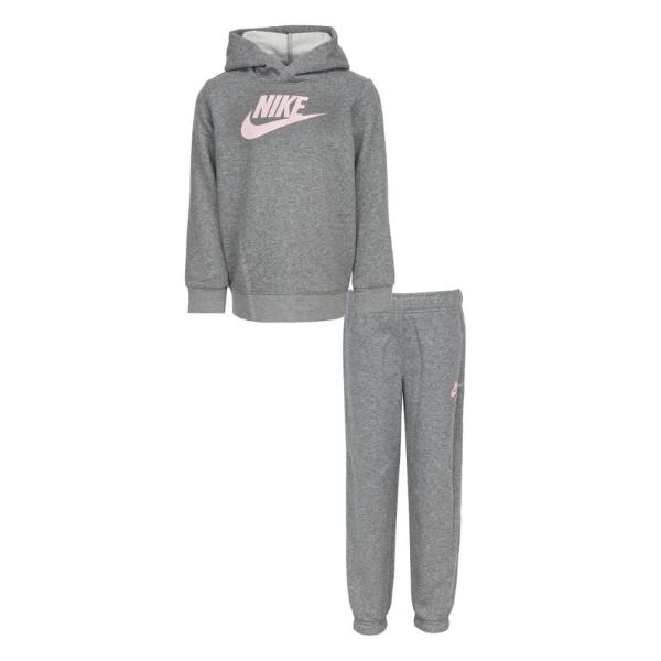 激安ブランド Grey 上下2点セット Dark フリース Hoody Futura 女の子用icon ナイキ Nike 送料無料 最大10 割引クーポン Heather 子供服 誕生日プレゼント パーカー セットアップ ジャージ 子供用スウェットパンツ Nk Qbdworks Com