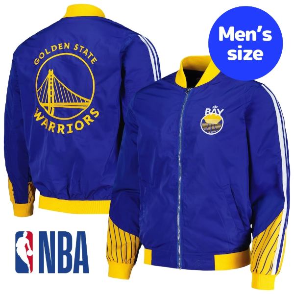 ゴールデンステート・ウォリアーズ ジャケット XL ゴールデンステート ウォリアーズ NBA プライムタイム