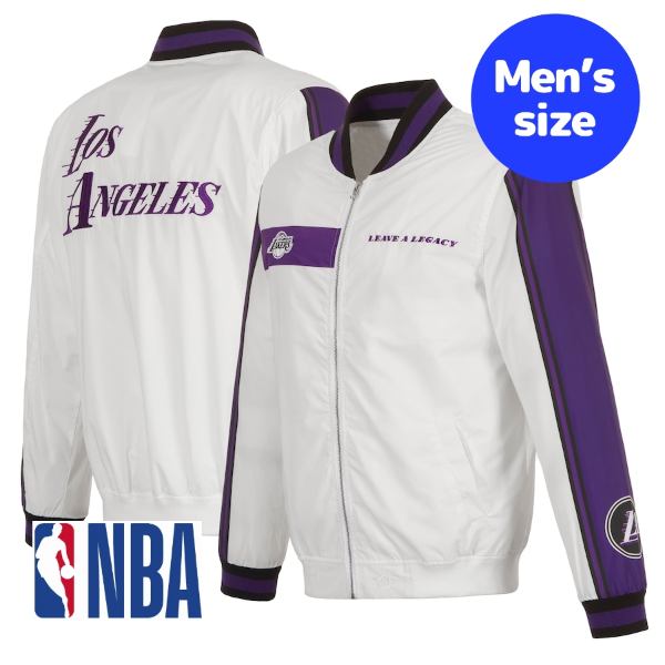 【送料無料】 NBA公式 メンズ アウタージャケット MA-1 ボンバー ロサンゼルス・レイカーズ Los Angeles Lakers City Edition Nylon Bomber Jacket