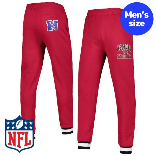 【送料無料】 NFL公式 正規品 メンズ スウェットパンツ ジョガーパンツ ボトムス スターター Starter アリゾナ・カージナルス カーディナルス Arizona Cardinals Blitz Fleece Jogger Pants