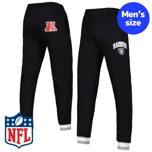 【送料無料】 NFL公式 正規品 メンズ スウェットパンツ ジョガーパンツ ボトムス スターター Starter ラスベガス・レイダース Las Vegas Raiders Blitz Fleece Jogger Pants
