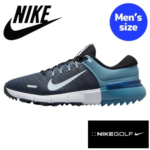 【送料無料】【メンズ】 nike ナイキ ゴルフシューズ Nike Free Golf NN Golf Shoes （Armory Navy/Black/Glacier Blue） FN0332-401 スニーカー 靴 打ちっぱなし ゴルフコース ゴルフ練習場 ゴルフコンペ