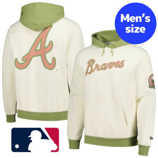 【送料無料】【メンズ】 MLB公式 メジャーリーグ パーカー フーディー トレーナー 長袖トップス アトランタ・ブレーブス Atlanta Braves Color Pop Pullover Hoodie