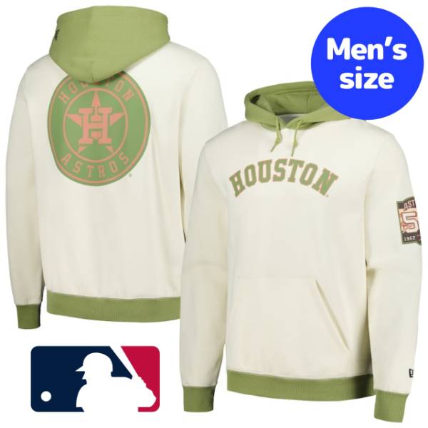 【送料無料】【メンズ】 MLB公式 メジャーリーグ パーカー フーディー トレーナー 長袖トップス ヒューストン・アストロズ Houston Astros Color Pop Pullover Hoodie