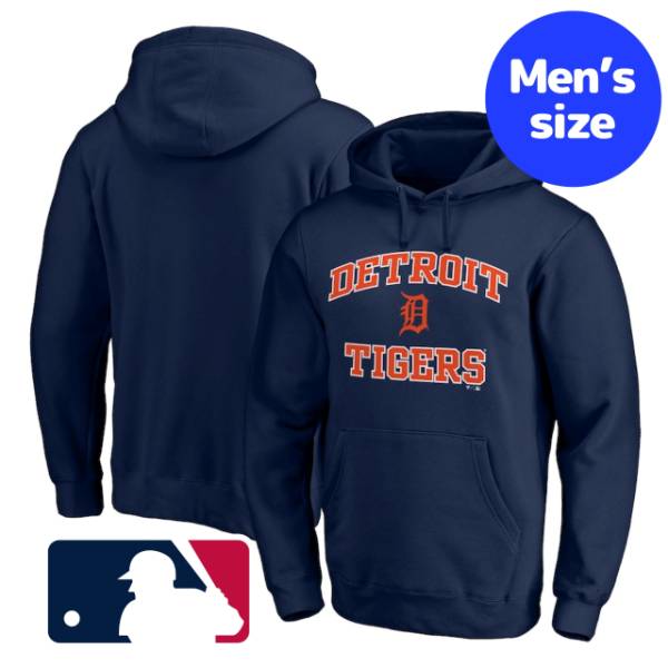 【送料無料】【メンズ】 MLB公式 メジャーリーグ パーカー フーディー トレーナー 長袖トップス デトロイト・タイガース 前田健太 Detroit Tigers Heart & Soul Pullover Hoodie
