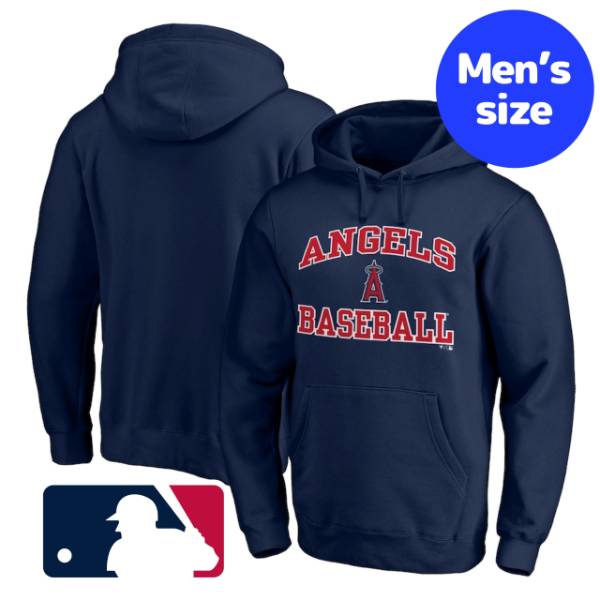 【送料無料】【メンズ】 MLB公式 メジャーリーグ パーカー フーディー トレーナー 長袖トップス ロサンゼルス・エンゼルス 大谷翔平 Los Angeles Angels Heart & Soul Pullover Hoodie