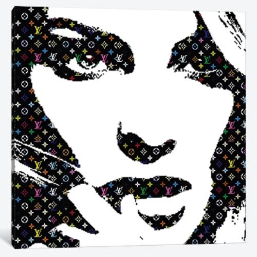 【送料無料】 米国発のお洒落なブランドオマージュアート LV Love ヴィトン Louis Vuitton キャンバスアート 絵画 インテリア 模様替え 引越し祝い 新築祝い 待合室 会議室