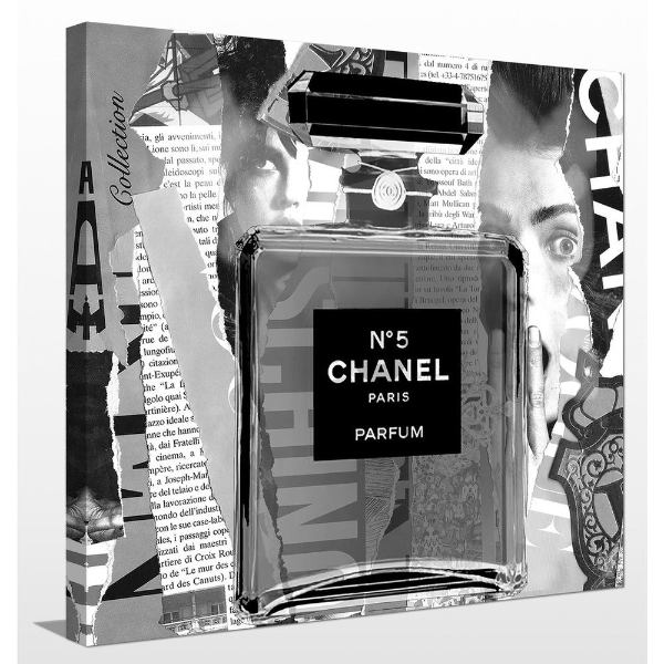 送料無料 P5倍 最大10 クーポン お洒落なブランドオマージュアート Ripped 3 シャネル Chanel キャンバスアート 絵画 インテリア 模様替え 引越し祝い 新築祝い 待合室 会議室 Msselectronics Gr