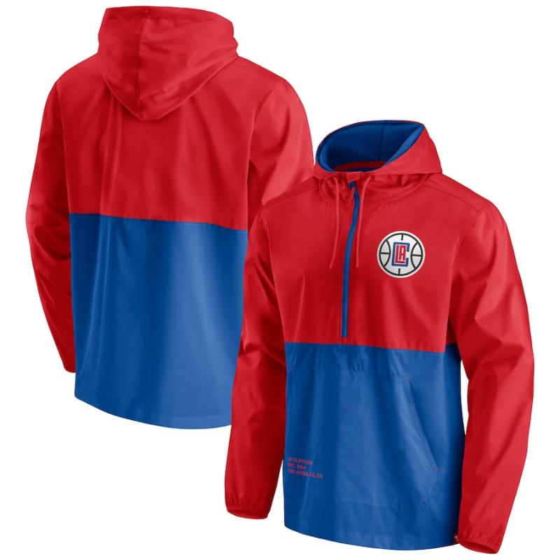 【貨物輸送無料】 NBA メンズ ウィンドブレーカー アウタージャケット ロサンゼルス・クリッパーズ Los Angeles Clippers Windbreaker Jacket アウター-メンズウインドブレーカー-スポーツ・アウトドア