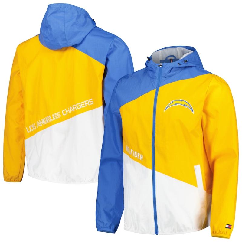 【貨物輸送無料】 NFL メンズ ウィンドブレーカー アウタージャケット ロサンゼルス・チャージャーズ Los Angeles Chargers Windbreaker Jacket