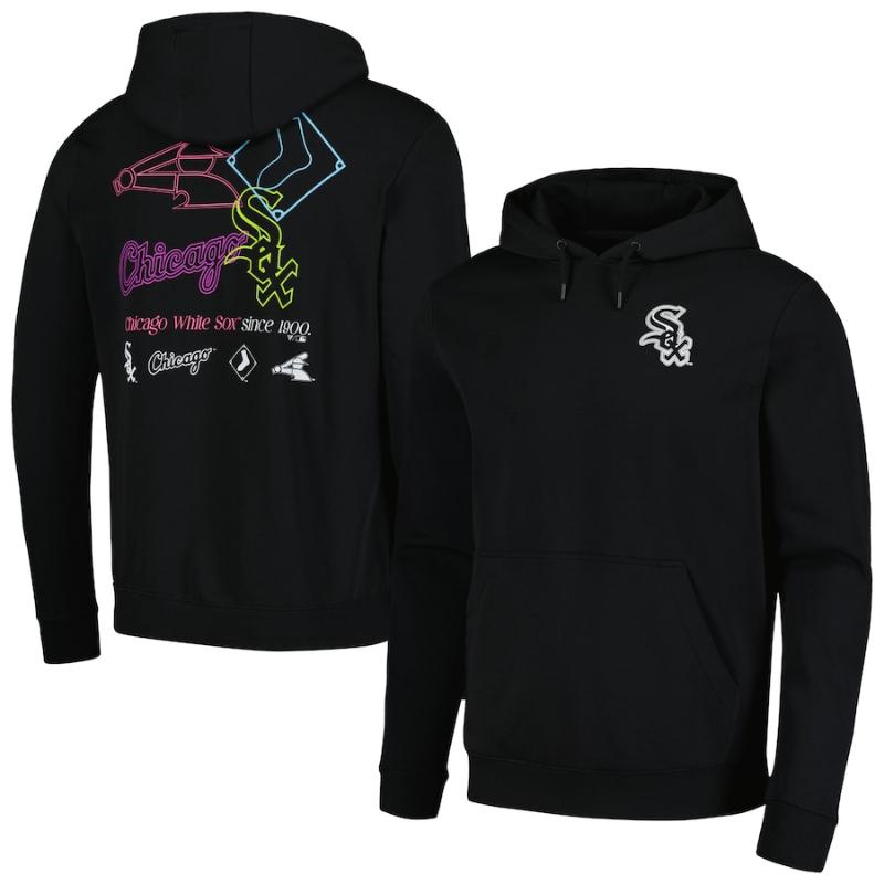 【送料無料】 MLB メンズ パーカー 長袖トップス フーディー シカゴ・ホワイトソックス Chicago White Sox Podium Vintage Hoodie｜USキッズウェア店