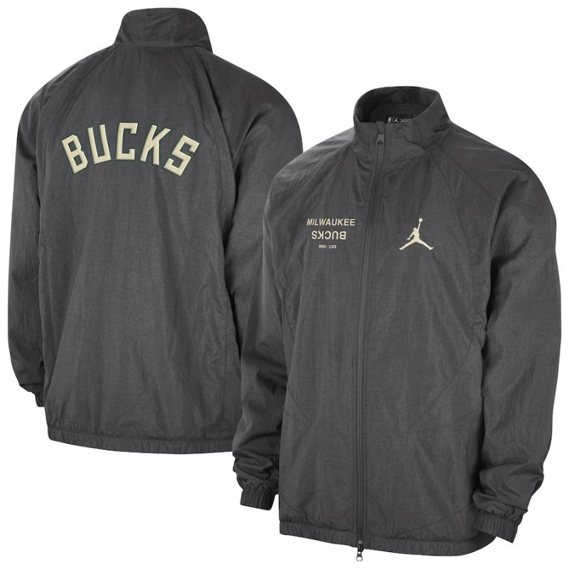 【貨物輸送無料】 NBA nike ナイキ Jordan ジョーダン メンズ ウィンドブレーカー 上衣 ヤニス・アデトクンボ ミルウォーキー・バックス Bucks Courtside Statement Jumpman Jam Jacket
