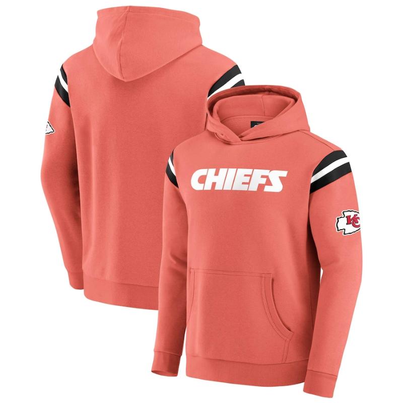 【貨物輸送無料】 NFL 鎧球 メンズ パーカー 長袖トップス フーディー カンザスシティ・チーフス Kansas City Chiefs Football Pullover Hoodie