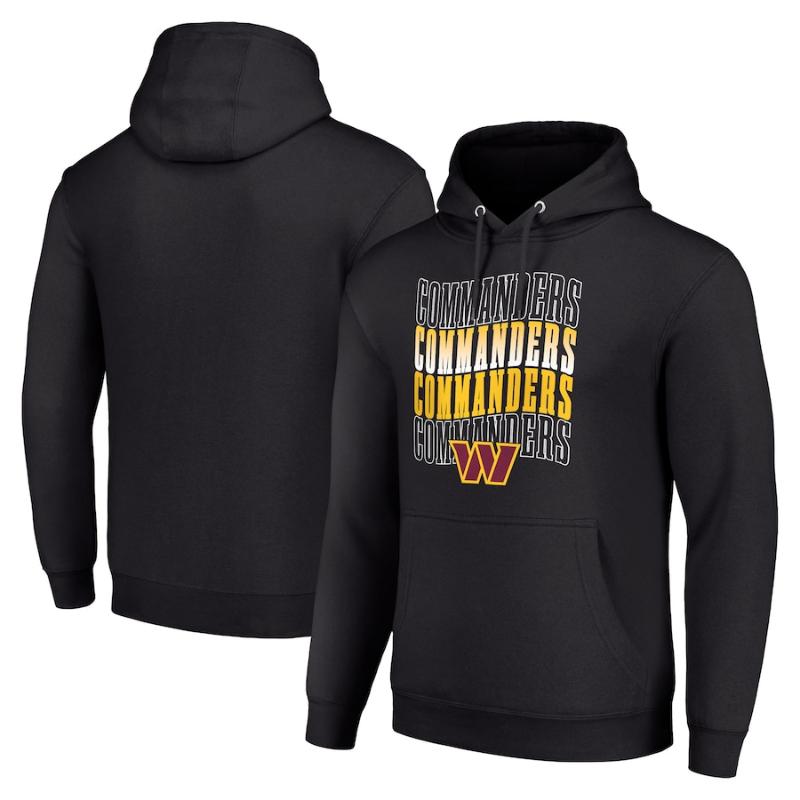 【貨物輸送無料】 NFL 鎧球 メンズ パーカー 長袖トップス フーディー ワシントン・コマンダース Washington Commanders Four Team Name Logo Fleece Pullover Hoodie パーカー-メンズファッション-トップス