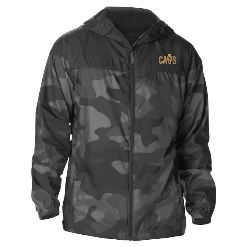 【送料無料】 NBA メンズ ウィンドブレーカー アウター ジャケット Columbia コロンビア クリーブランド・キャバリアーズ Cleveland Cavaliers Columbia Camo Flash Challenger Windbreaker Full-Zip Jacket｜USキッズウェア店