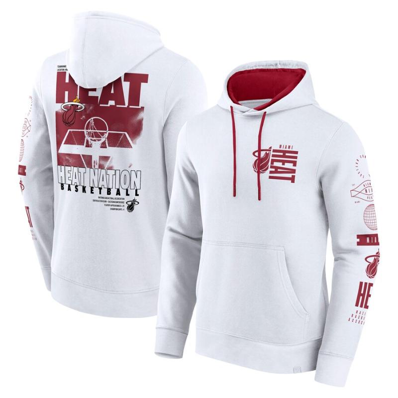 【送料無料】 NBA アイテム メンズ パーカー フーディー トレーナー 長袖トップスFanatics ファナティクス マイアミ・ヒート Miami Heat Game Time Crossover Pullover Hoodie|USキッズウェア店