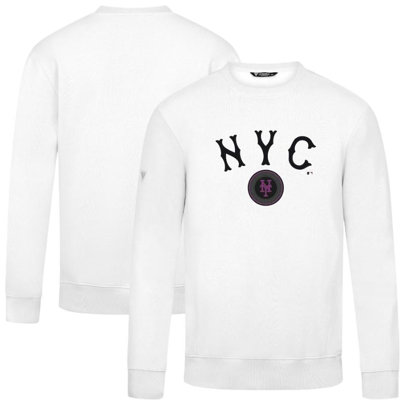 【送料無料】 MLB メジャーリーグ メンズ トレーナー 長袖トップス 千賀滉大 ニューヨーク・メッツ New York Mets Levelwear City Connect Zane Back Splash Sweatshirt|USキッズウェア店