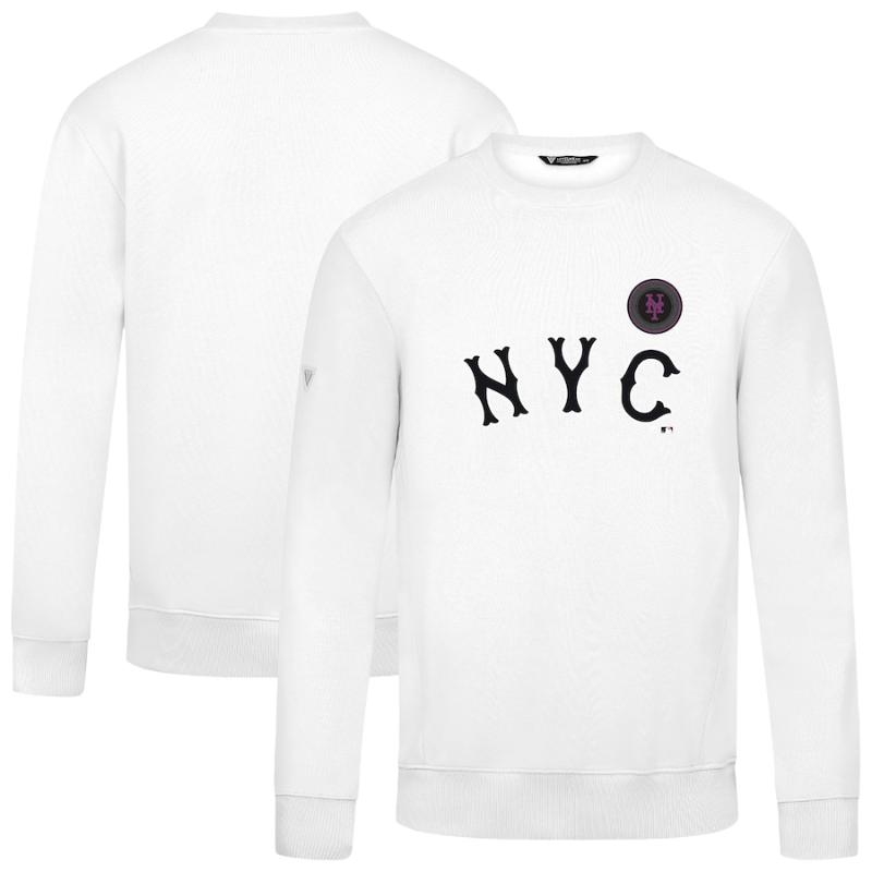 【送料無料】 MLB メジャーリーグ メンズ トレーナー 長袖トップス 千賀滉大 ニューヨーク・メッツ New York Mets Levelwear City Connect Zane Core Logo Sweatshirt｜USキッズウェア店