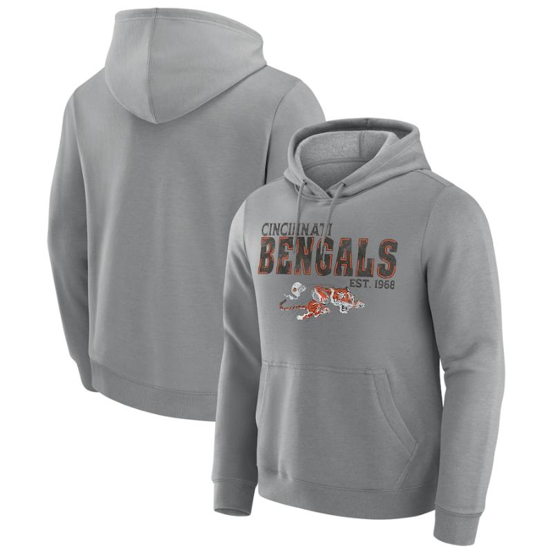 【貨物輸送無料】 NFL 置き目品 メンズ パーカー 長袖トップス フーディー シンシナティ・ベンガルズ Cincinnati Bengals Darius Rucker Collection byFanatics Faded Hoodie