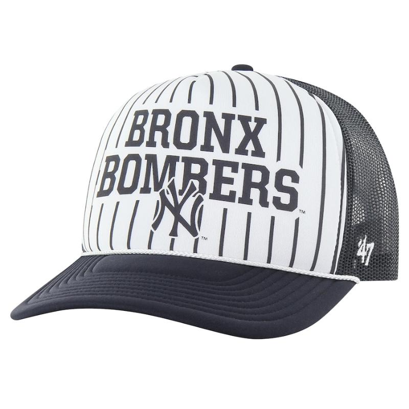 【送料無料】 MLB 正規品 メンズ キャップ 帽子 ハット ベースボールキャップ 47 Brand フォーティーセブン ニューヨーク・ヤンキース ジャッジ New York Yankees 47 Retro Region Foam Trucker Adjustable Hat|USキッズウェア店
