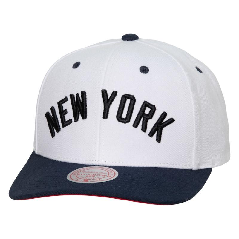 【送料無料】 MLB 正規品 メンズ キャップ 帽子 ハット ベースボールキャップ Mitchell & Ness ミッチェルアンドネス ニューヨーク・ヤンキース ジャッジ New York Yankees Cooperstown Collection Pro Crown Snapback Hat｜USキッズウェア店