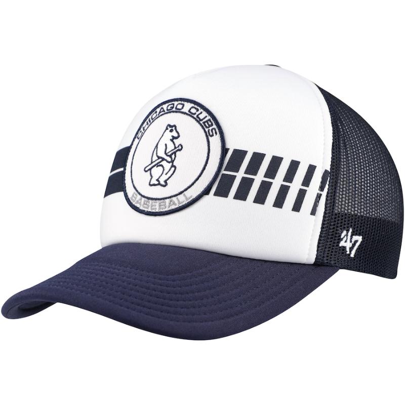 【送料無料】 MLB 正規品 メンズ キャップ 帽子 ハット ベースボールキャップ 47 Brand フォーティーセブン シカゴ・カブス 今永昇太 鈴木誠也 Chicago Cubs 47 Cooperstown Collection Wax Pack Express Trucker Adjustable Hat｜USキッズウェア店