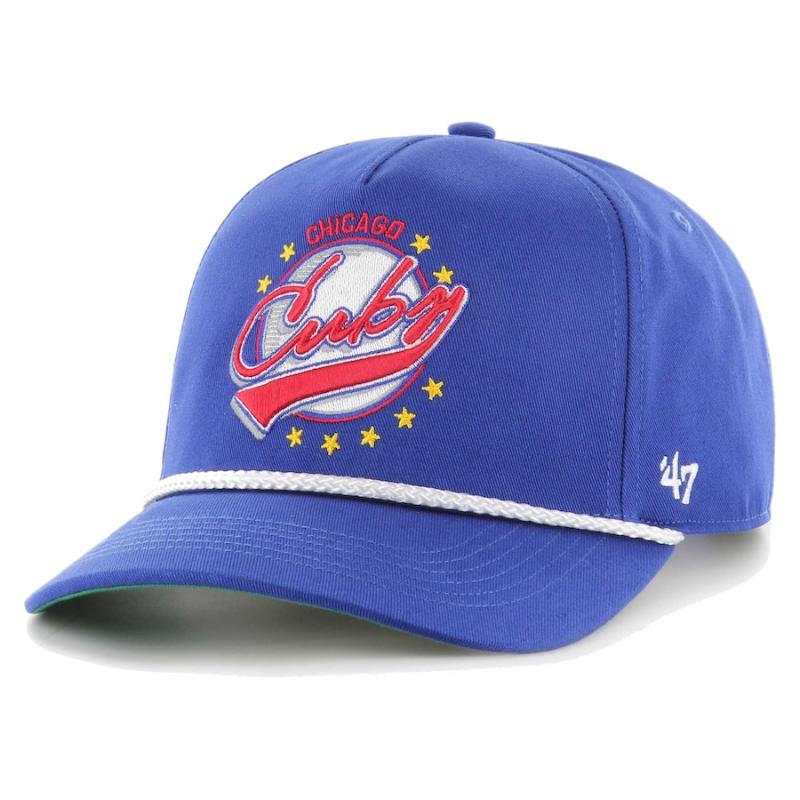 【送料無料】 MLB 正規品 メンズ キャップ 帽子 ハット ベースボールキャップ 47 Brand フォーティーセブン シカゴ・カブス 今永昇太 鈴木誠也 Chicago Cubs 47 Wax Pack Collection Premier Hitch Adjustable Hat｜USキッズウェア店