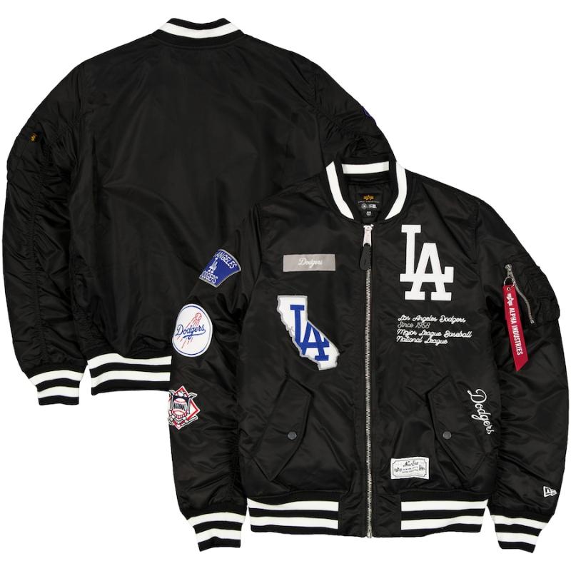 【送料無料】 MLB 正規品 メジャーリーグ メンズ スタジャン ボンバージャケット MA-1 アウター ジャンパー ニューエラNew Era x Alpha Industries 大谷翔平 山本由伸 佐々木朗希 ロサンゼルス・ドジャース Los Angeles Dodgers Full-Zip Bomber Jacket｜USキッズウェア店 46,068円