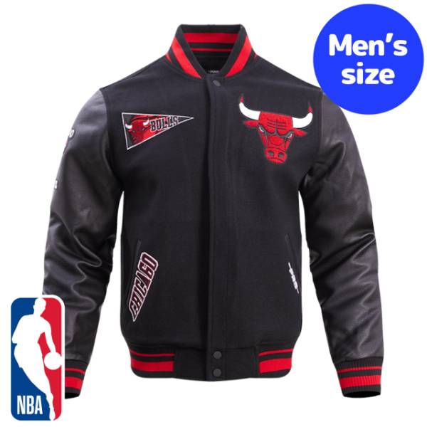 メンズ　CHICAGO　BULLS　ジャケット　リバーシブル jh design Chicago Bulls Rev シカゴ ブルズ リバーシブル
