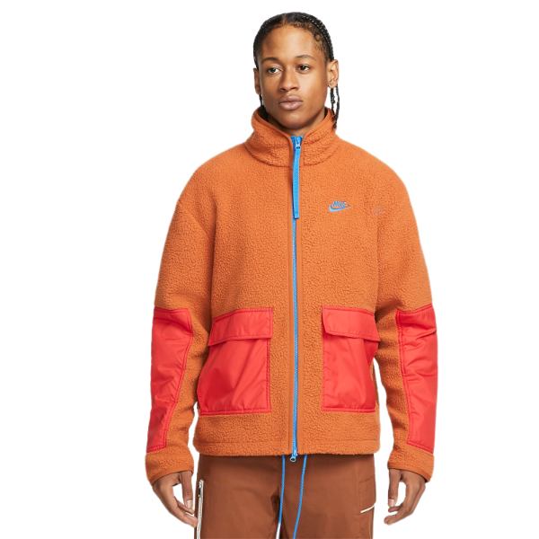 【送料無料】 ナイキ Nike Sportswear Sport Essentials+ Fleece Full-Zip Jacket（Dark Russet） ジャケット アウター ジャンパー コート