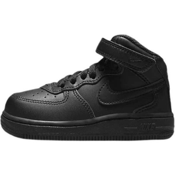 Nike ナイキ Nike Force 1 Mid Le Shoes Black 男の子用スニーカー 子供靴 出産祝い プレゼント 女の子用 ファーストシューズ 早い者勝ち