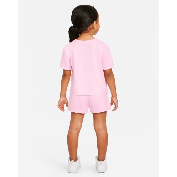 売り切り御免 Nike ナイキ ジョーダン 女の子用jordan Jumpman Tシャツ上下2点セット Pink Foam 子供用上下セットアップ ベビーキッズセット商品 出産祝い ベビーシャワー ギフト プレゼント Fucoa Cl