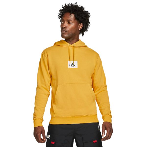 【送料無料】【メンズ】 nike ナイキ ジョーダン Jordan Essentials Statement Fleece Hoodie（Pollen） パーカー フーディー トップス トレーナー 長袖トップ プレゼント｜USキッズウェア店