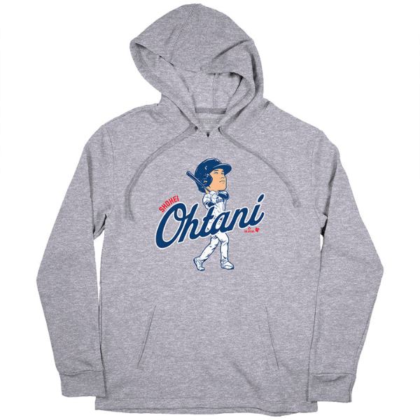 【送料無料】 MLB ロサンゼルス・ドジャース メンズ 大谷翔平 SHOTIME BATTING CARICATURE パーカー Los Angeles Dodgers フーディー トップス Shohei Ohtani Hoodie