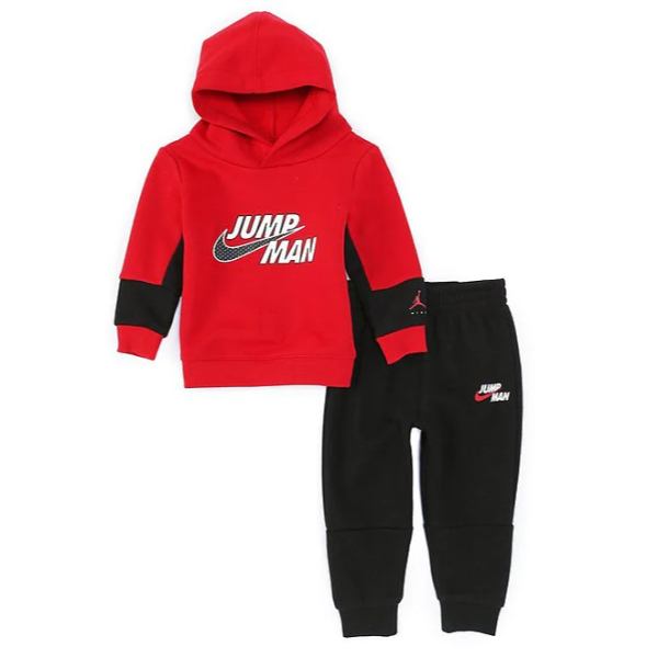 送料無料 秋の新生活5 クーポン Nike ナイキ ジョーダン 男の子用jordan Jumpman By Nike フリースジャージ上下2点セット Gym Red 子供用スウェットパンツ パーカー 出産祝い 誕生日プレゼント Meguiars Com Do