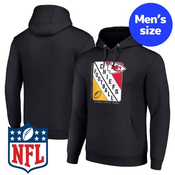 【送料無料】 NFL公式 アメフト メンズ パーカー 長袖トップス フーディー カンザスシティ・チーフス Kansas City Chiefs Shield Logo Pullover Hoodie 20,020円