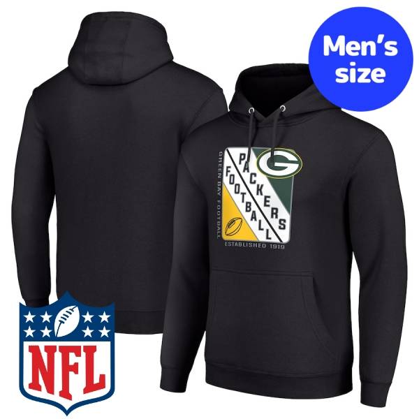 【送料無料】 NFL公式 アメフト メンズ パーカー 長袖トップス フーディー グリーンベイ・パッカーズ Green Bay Packers Shield Logo Pullover Hoodie
