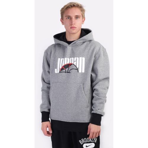 【貨物輸送無料】 nike ナイキ ジョーダン メンズパーカー Air Jordan Sport デオキシリボ核酸 Hoodie Pullover?（Carbon Heather） フーディー トップス 調教師 長袖トップス