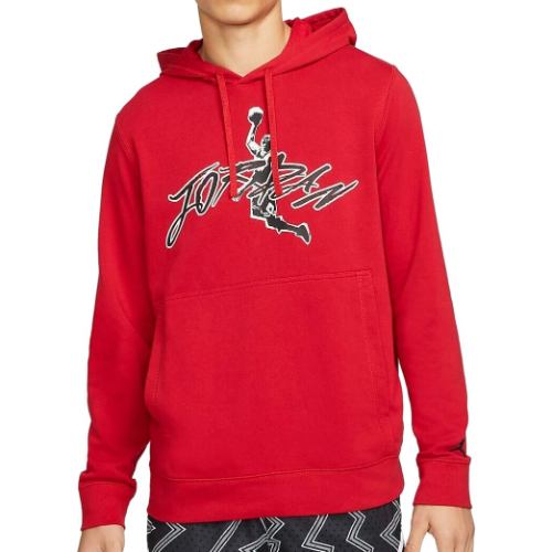 【貨物輸送無料】 nike ナイキ ジョーダン メンズパーカー Air Jordan Jumpman French Terry Pullover Hoodie（Gym Red） フーディー 調教師 長袖トップス