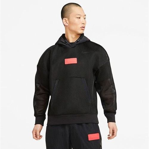 【貨物輸送無料】 nike ナイキ ジョーダン メンズパーカー Jordan 23 Engineered Spacer Mesh Pullover Hoodie（Black） トップス 調教師 長袖トップス
