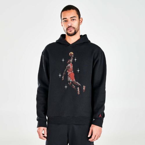 【送料無料】 nike ナイキ ジョーダン メンズパーカー Jordan Essentials Graphic Hoodie(Black) フーディー トップス トレーナー 長袖トップス ギフト プレゼント|USキッズウェア店